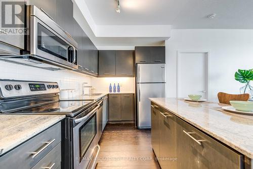 1909 - 365 Prince Of Wales Drive, Mississauga, ON - Indoor Photo Showing Kitchen With Stainless Steel Kitchen