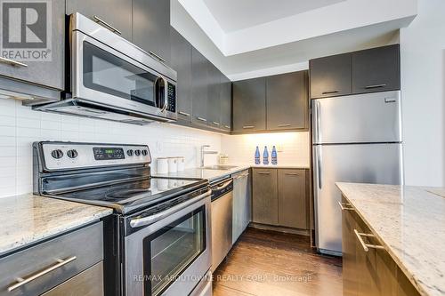 1909 - 365 Prince Of Wales Drive, Mississauga, ON - Indoor Photo Showing Kitchen With Stainless Steel Kitchen