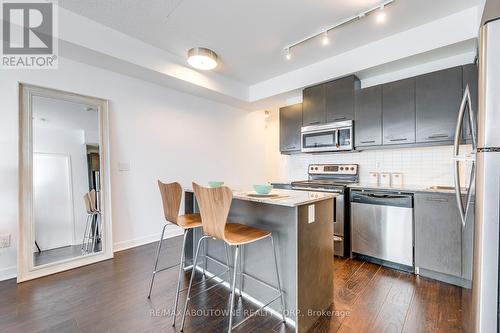 1909 - 365 Prince Of Wales Drive, Mississauga, ON - Indoor Photo Showing Kitchen With Stainless Steel Kitchen