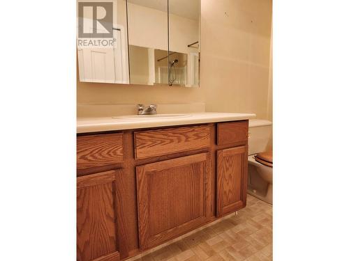 Main bathroom cabinet - 1038 11 Avenue Unit# 19, Vernon, BC - Indoor Photo Showing Bathroom