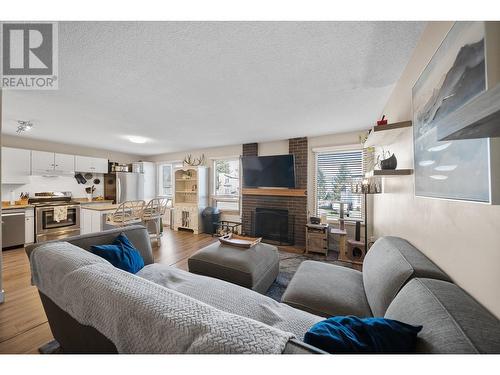 249 Hollyburn Drive, Kamloops, BC - Indoor Photo Showing Living Room With Fireplace