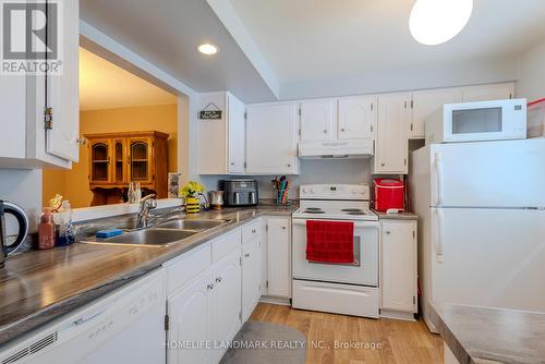 101 - 50 Lakeshore Road S, St. Catharines, ON - Indoor Photo Showing Kitchen With Double Sink