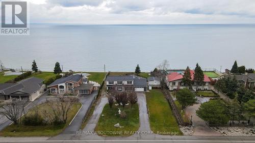 1073 North Service Road, Hamilton, ON - Outdoor With Body Of Water With View