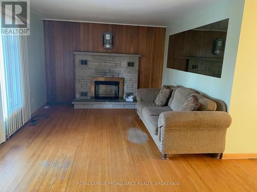 180 Elm Street, Gananoque, ON - Indoor Photo Showing Living Room With Fireplace