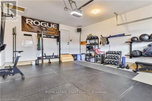 35 Hare Street, Norfolk, ON - Indoor Photo Showing Gym Room