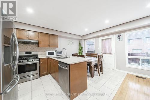 19 Iceberg Trail, Brampton, ON - Indoor Photo Showing Kitchen With Double Sink