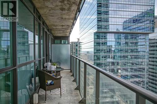 2603 - 55 Bremner Boulevard, Toronto, ON - Outdoor With Balcony With Exterior