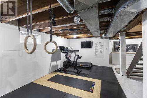 45 Ontario Ave, Sault Ste. Marie, ON - Indoor Photo Showing Gym Room