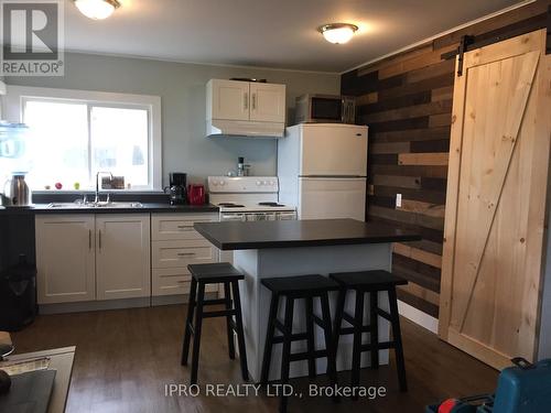 35 Hillcrest Avenue, Kawartha Lakes, ON - Indoor Photo Showing Kitchen With Double Sink