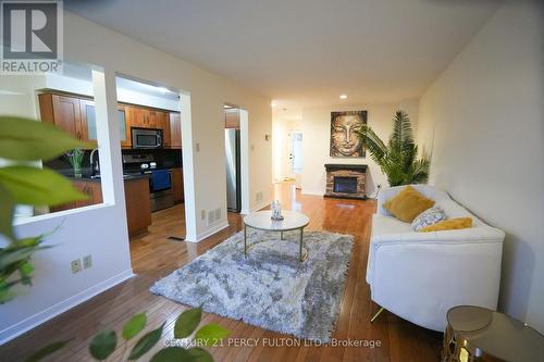 42 Chipstead Avenue, Brampton, ON - Indoor Photo Showing Other Room With Fireplace