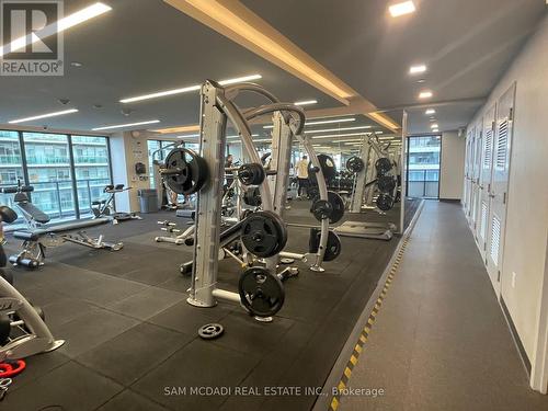 2122 - 30 Shore Breeze Drive, Toronto, ON - Indoor Photo Showing Gym Room