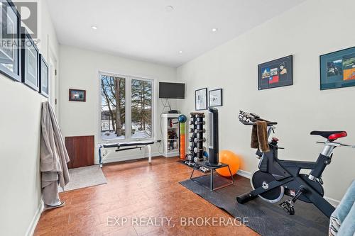 121 Bass Lane, South Frontenac, ON - Indoor Photo Showing Gym Room