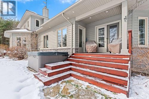 121 Bass Lane, South Frontenac, ON - Outdoor With Deck Patio Veranda