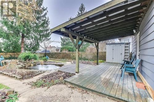 268 Wellington Street, St. Thomas, ON - Outdoor With Deck Patio Veranda