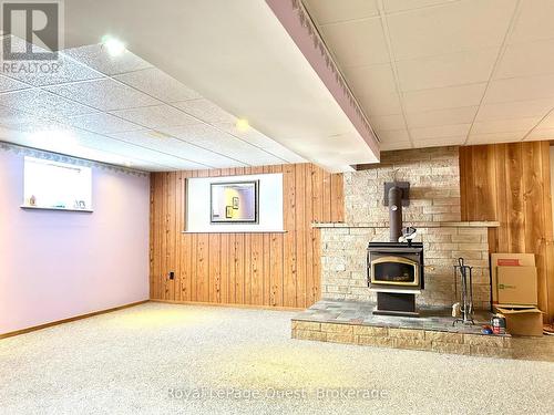 5 Edith Drive, Oro-Medonte (Prices Corners), ON - Indoor With Fireplace