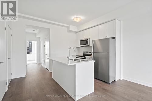 1502 - 160 Densmore Road, Cobourg, ON - Indoor Photo Showing Kitchen With Stainless Steel Kitchen With Double Sink