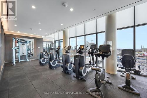 609 - 12 Bonnycastle Street, Toronto, ON - Indoor Photo Showing Gym Room