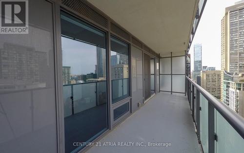 2511 - 1080 Bay Street, Toronto, ON - Outdoor With Balcony With Exterior