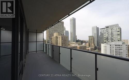 2511 - 1080 Bay Street, Toronto, ON - Outdoor With Balcony With View With Exterior