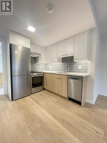 3 - 167 Thirteenth Street, Toronto, ON - Indoor Photo Showing Kitchen With Stainless Steel Kitchen