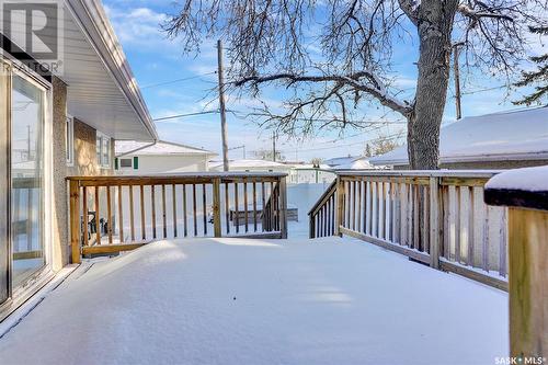 1105 Dover Avenue, Regina, SK - Outdoor With Deck Patio Veranda