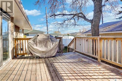 1105 Dover Avenue, Regina, SK - Outdoor With Deck Patio Veranda