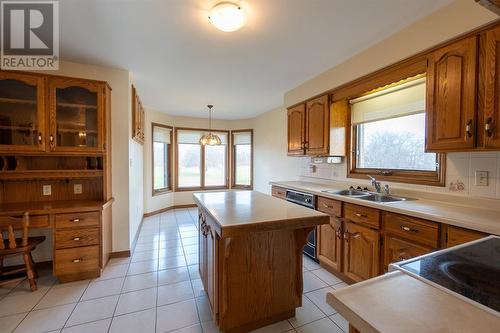 2064 London Line, Sarnia, ON - Indoor Photo Showing Kitchen With Double Sink