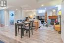 Bsmt - 253 Huntington Crescent, Clarington (Courtice), ON  - Indoor Photo Showing Dining Room With Fireplace 