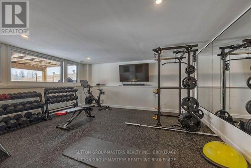 236 Mill Pond Place, Kingston (West Of Sir John A. Blvd), ON - Indoor Photo Showing Gym Room