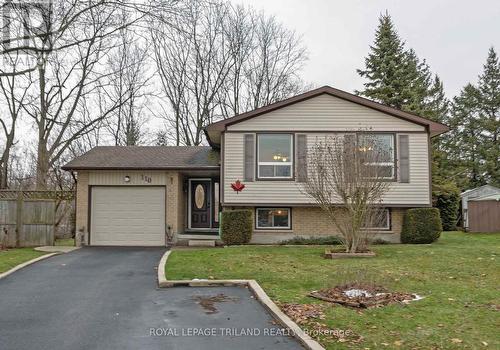 110 Hazelwood Crescent, Central Elgin (Belmont), ON - Outdoor With Facade