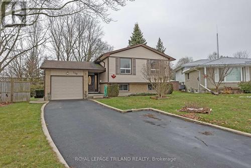 110 Hazelwood Crescent, Central Elgin (Belmont), ON - Outdoor With Facade