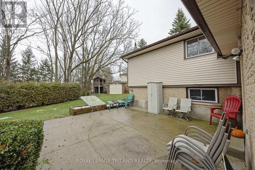 110 Hazelwood Crescent, Central Elgin (Belmont), ON - Outdoor With Deck Patio Veranda