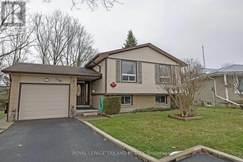 110 Hazelwood Crescent, Central Elgin (Belmont), ON - Outdoor With Facade