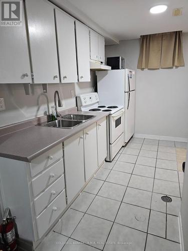 Bsmt - 22 Hawkins Crescent, Ajax (South West), ON - Indoor Photo Showing Kitchen With Double Sink