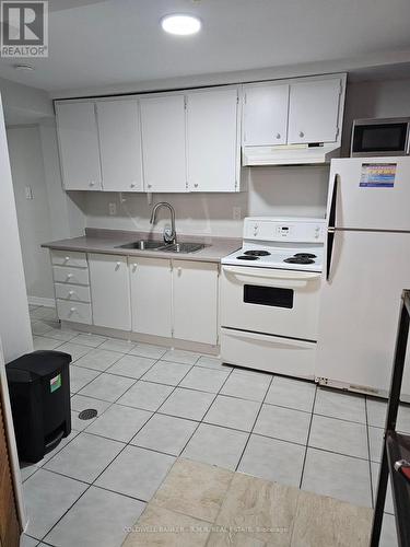 Bsmt - 22 Hawkins Crescent, Ajax (South West), ON - Indoor Photo Showing Kitchen With Double Sink