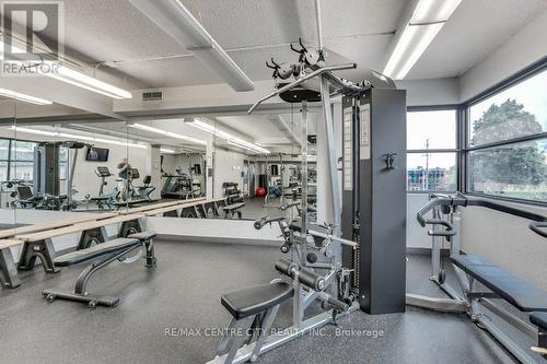 805 - 389 Dundas Street, London, ON - Indoor Photo Showing Gym Room