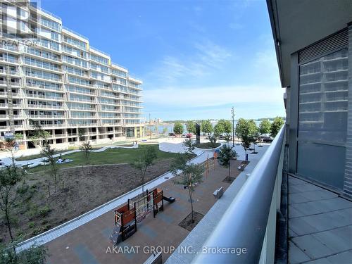 221 - 1 Edgewater Drive, Toronto, ON - Outdoor With Balcony