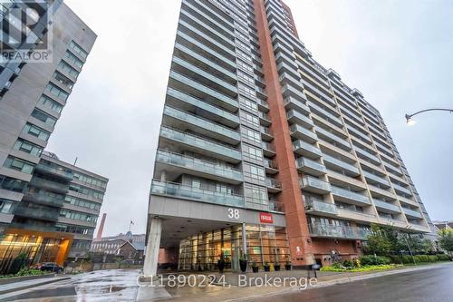 1019 - 38 Joe Shuster Way, Toronto, ON - Outdoor With Balcony With Facade