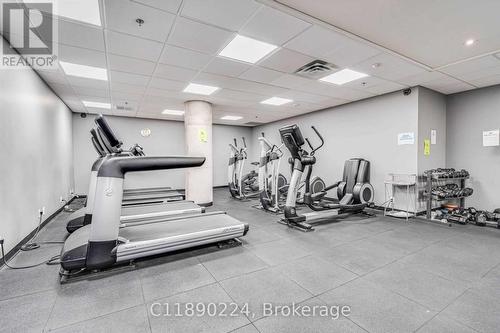 1019 - 38 Joe Shuster Way, Toronto, ON - Indoor Photo Showing Gym Room