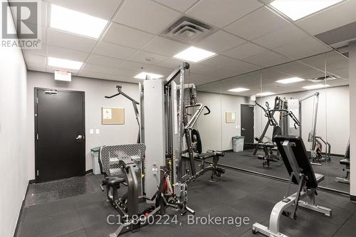 1019 - 38 Joe Shuster Way, Toronto, ON - Indoor Photo Showing Gym Room