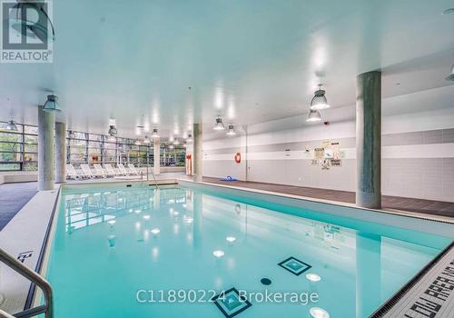 1019 - 38 Joe Shuster Way, Toronto, ON - Indoor Photo Showing Other Room With In Ground Pool