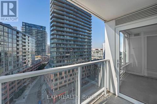 1115 - 19 Bathurst Street, Toronto, ON - Outdoor With Balcony