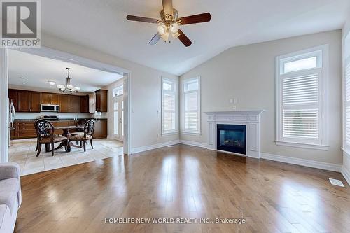 252 Mother'S Street N, Hamilton, ON - Indoor Photo Showing Living Room With Fireplace