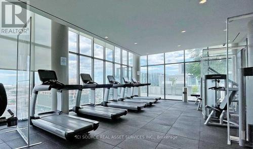 1101 - 16 Bonnycastle Street, Toronto, ON - Indoor Photo Showing Gym Room