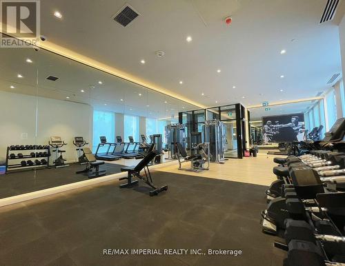 1015 - 1 Jarvis Street, Hamilton, ON - Indoor Photo Showing Gym Room