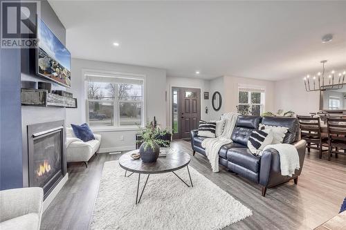 4508 Oil Springs Line, Oil Springs, ON - Indoor Photo Showing Living Room With Fireplace