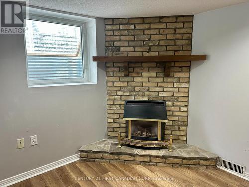 Lower - 139 Britannia Avenue, London, ON - Indoor Photo Showing Living Room With Fireplace