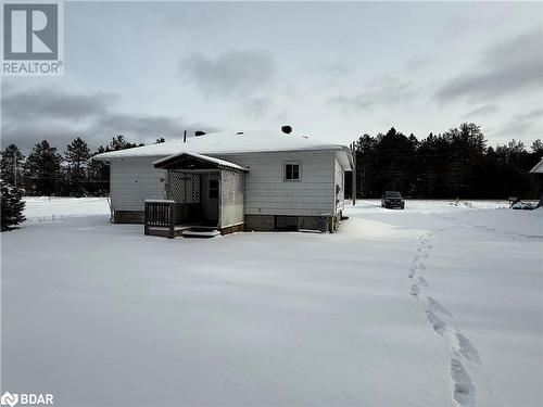 View of snow covered property - 32299 Highway 17 E, Deep River, ON - Outdoor