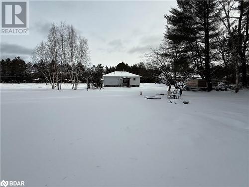 View of yard covered in snow - 32299 Highway 17 E, Deep River, ON - Outdoor