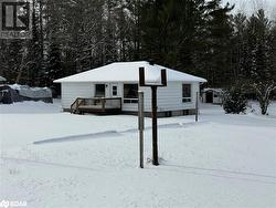 View of front facade with a deck - 